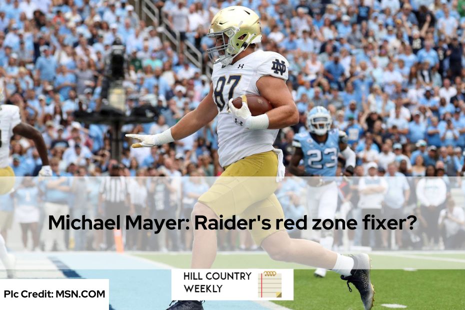 Michael Mayer: Raider's red zone fixer?