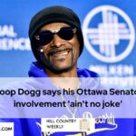Snoop Dogg says his Ottawa Senators involvement 'ain't no joke'
