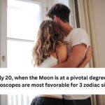 Moon is at a pivotal degree