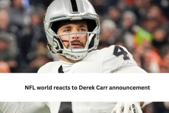 NFL world reacts to Derek Carr announcement