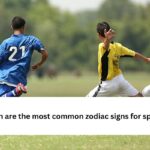 Which are the most common zodiac signs for sports?
