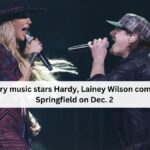 Country music stars Hardy, Lainey Wilson coming to Springfield on Dec. 2