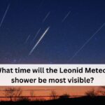 What time will the Leonid Meteor shower be most visible?