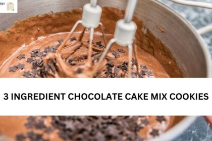 3 INGREDIENT CHOCOLATE CAKE MIX COOKIES