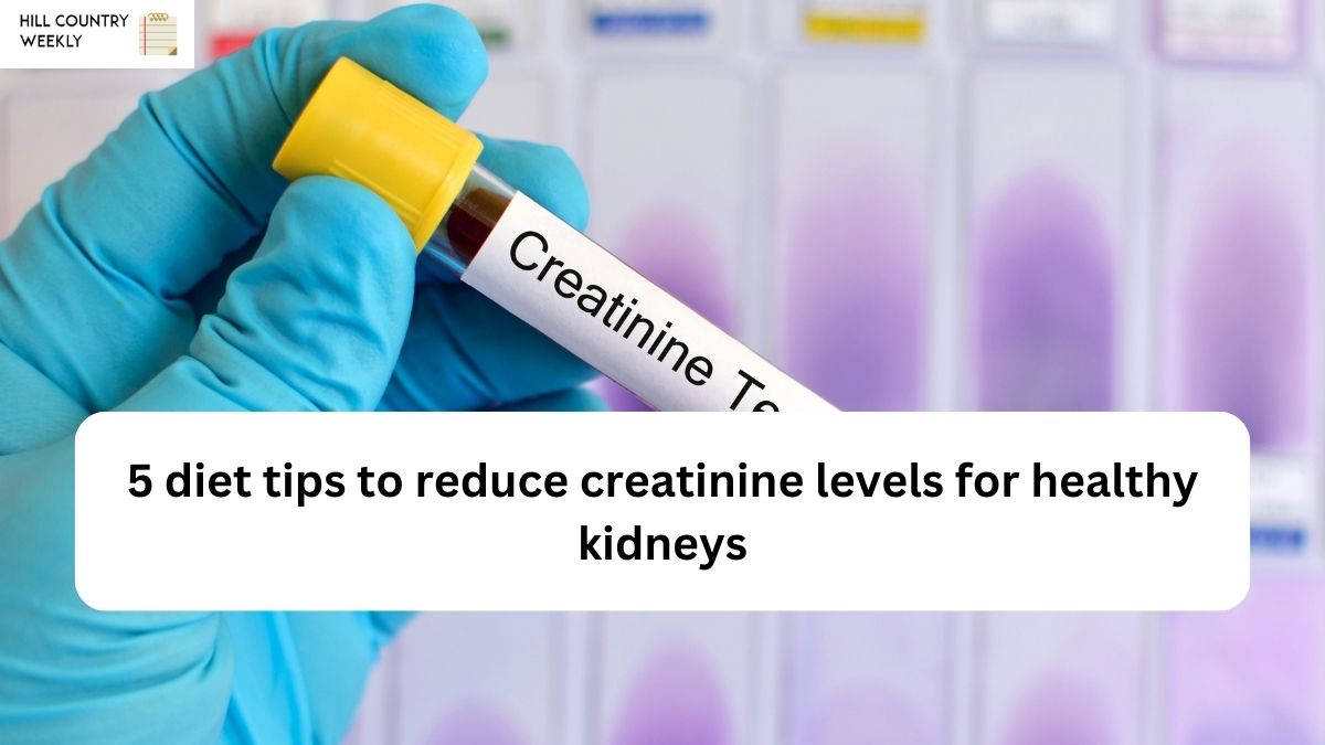 5 diet tips to reduce creatinine levels for healthy kidneys