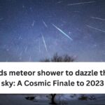 Geminids meteor shower to dazzle the night sky: A Cosmic Finale to 2023