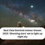 Best View Geminid meteor shower 2023: ‘Shooting stars’ set to light up night sky