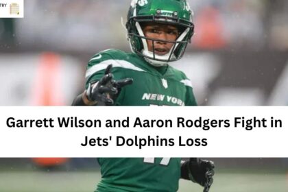 Garrett Wilson and Aaron Rodgers Fight in Jets' Dolphins Loss