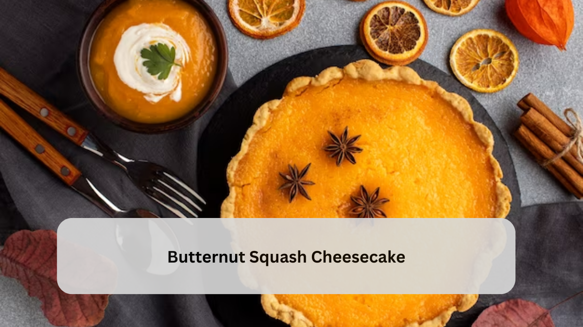 Butternut Squash Cheesecake