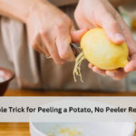 A Simple Trick for Peeling a Potato, No Peeler Required