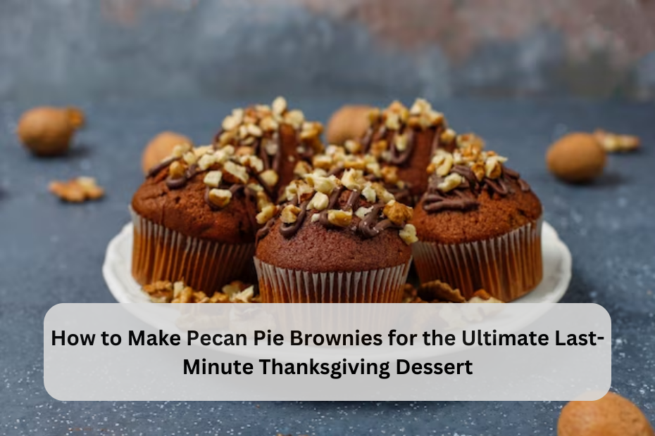 How to Make Pecan Pie Brownies for the Ultimate Last-Minute Thanksgiving Dessert
