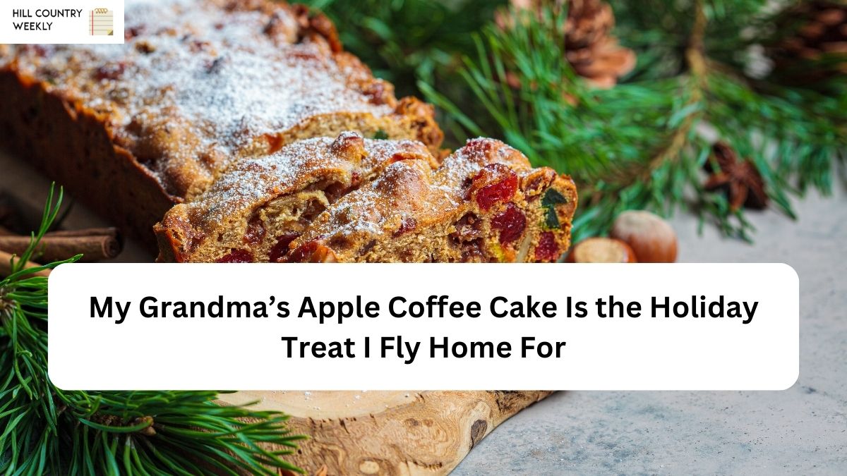 My Grandma’s Apple Coffee Cake Is the Holiday Treat I Fly Home For