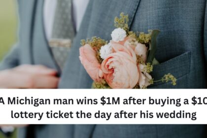A Michigan man wins $1M after buying a $10 lottery ticket the day after his wedding