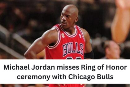 Michael Jordan misses Ring of Honor ceremony with Chicago Bulls