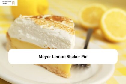 Meyer Lemon Shaker Pie